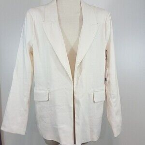 JASON WU Linen Off White Blazer size L